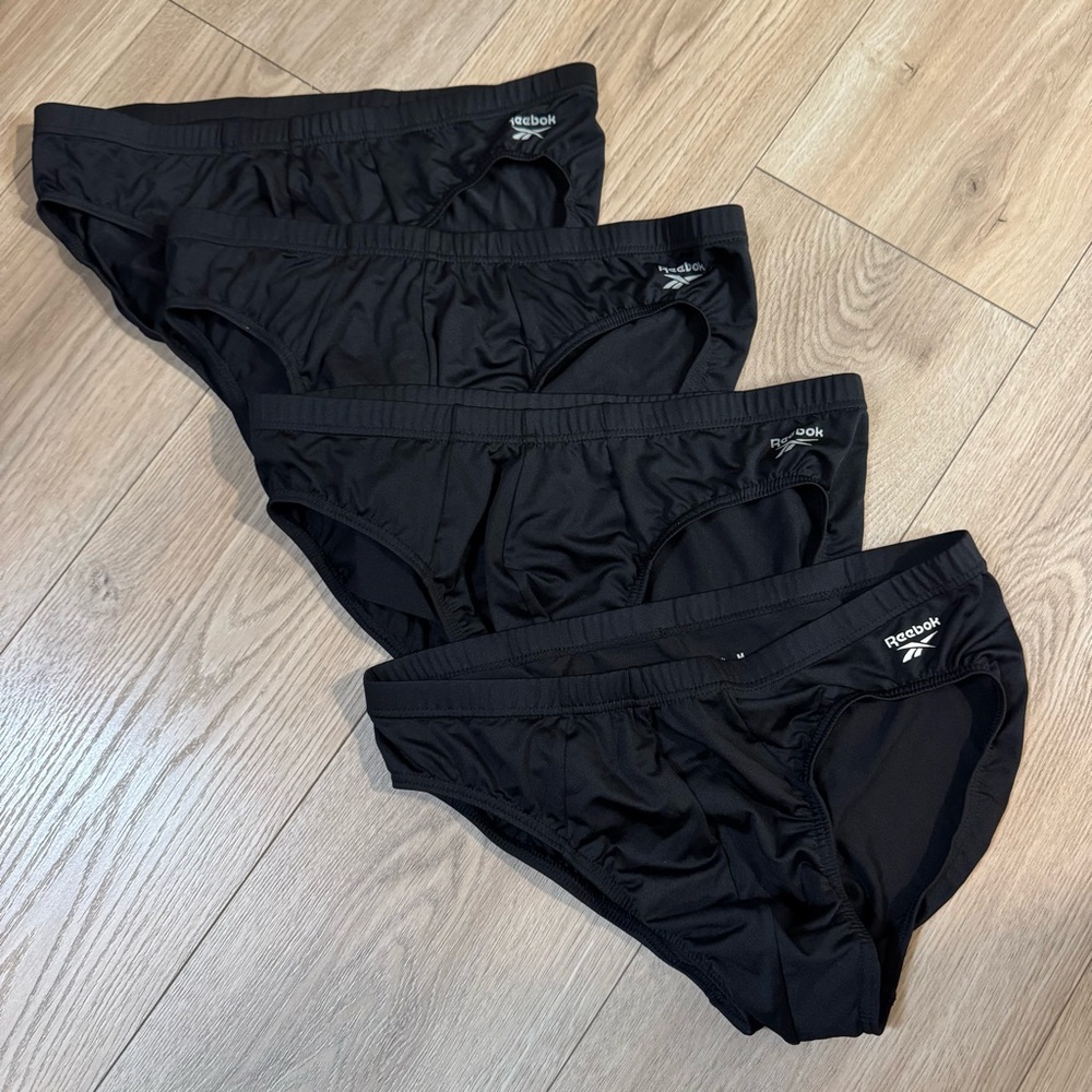 Reebok Quick Dry-Performance Low-Rise Briefs Set